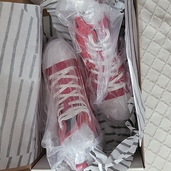 MCQ By Alexander McQueen Swarm Swallow Vulcanized High Top unisex NEW AUTHENTIC - Picture 13 of 15